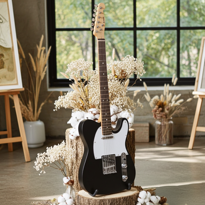 CAL62 Black Electric Guitar