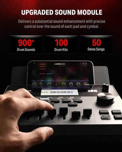 Donner DED - 300X Electronic Drum Kit - Rhythmic - Cadence