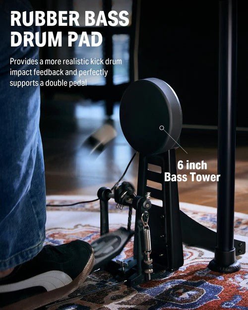 Donner DED - 200 MAX Electronic Drum Kit - Rhythmic - Cadence