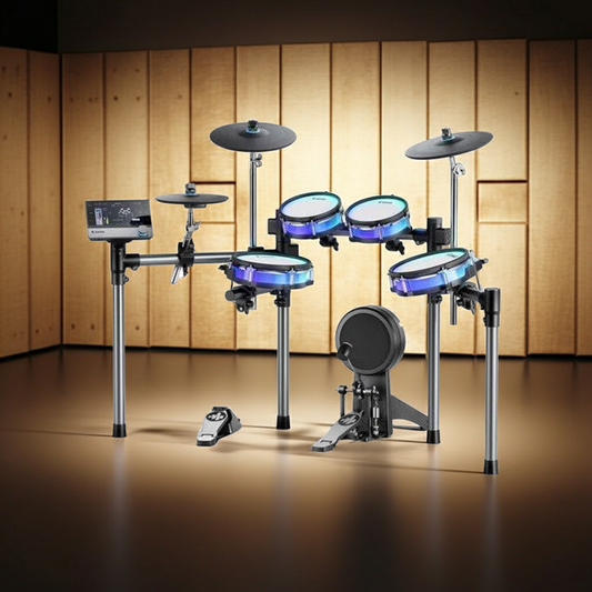 Donner BackBeat Electronic Drum Set including DT-50 Throne
