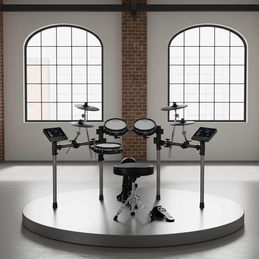 Donner Beat Electronic Drum Kit & DT-50 Drum Throne