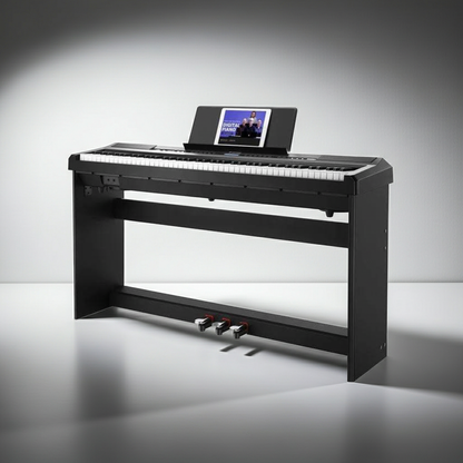 Donner DEP-20 Portable Keyboard 88-Key Weighted with Stand - Black