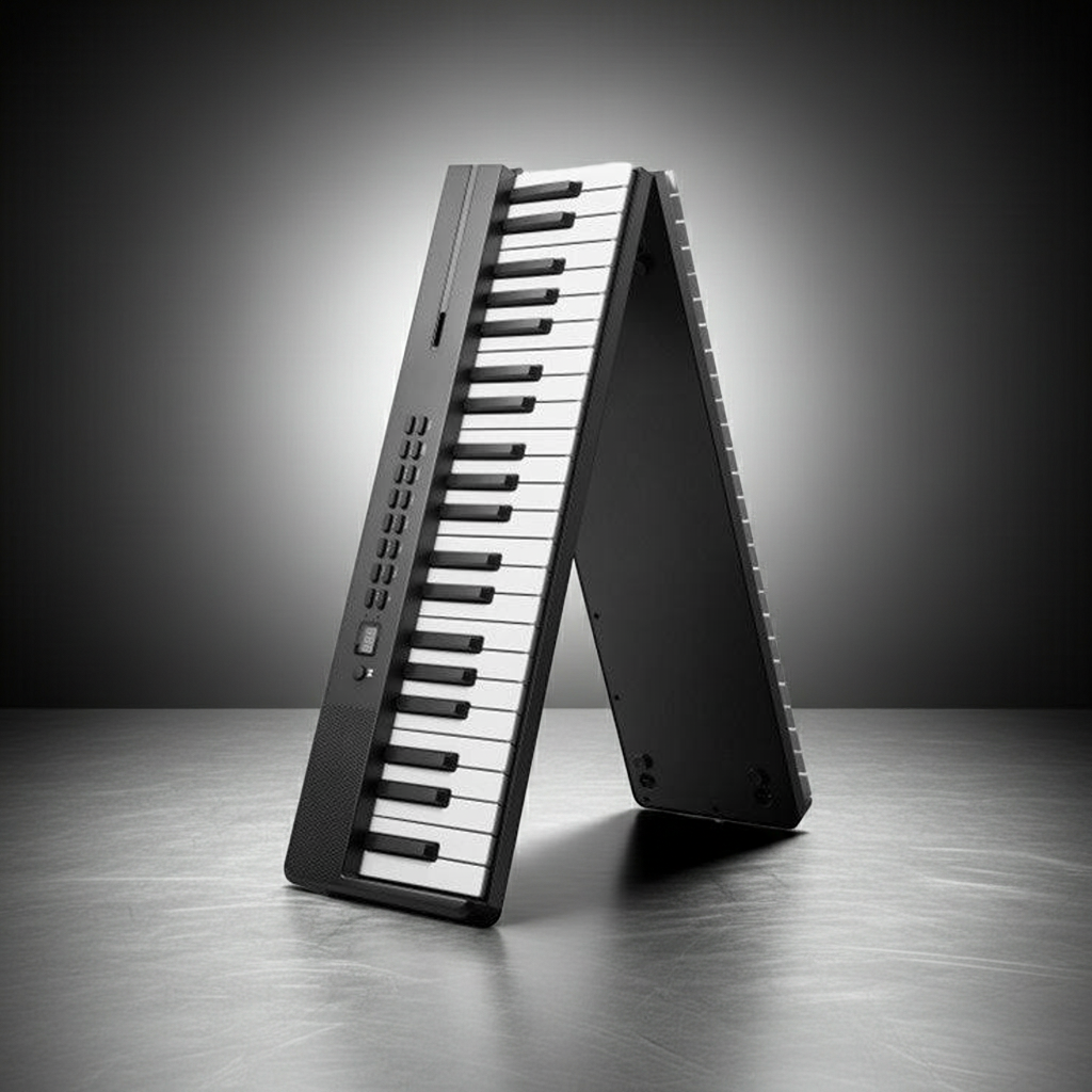 Donner DP-10 88-Key Foldable Semi-Weighted Digital Piano Kit with Bluetooth