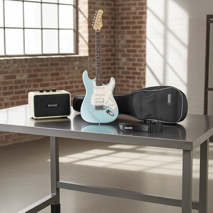 Donner DST-152 ST Electric Guitar Kit - Blue