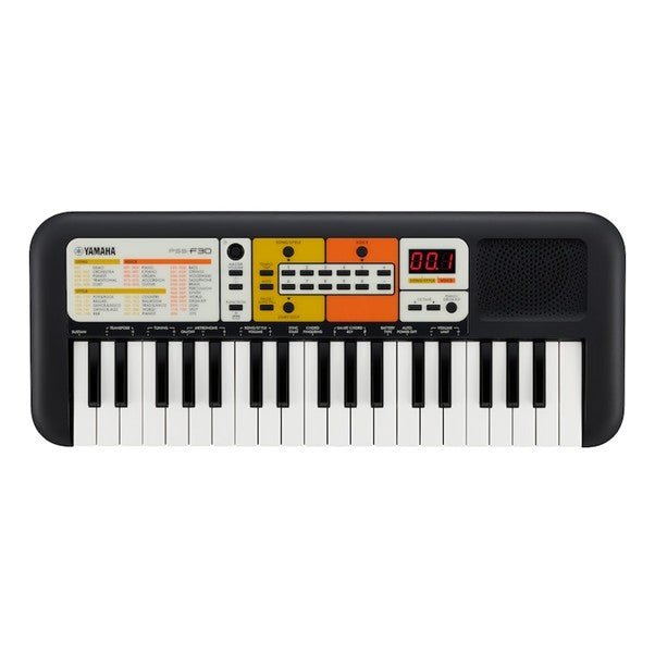 Yamaha PSS - F30 Mini Keyboard Black - Rhythmic - Cadence