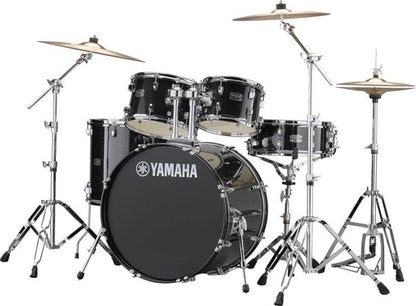 Yamaha Rydeen Drum Kit With 22" Kick Drum & Cymbals - Black Glitter