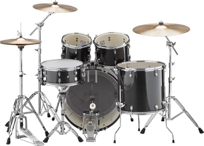 Yamaha Rydeen Drum Kit With 22" Kick Drum & Cymbals - Black Glitter