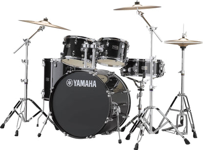 Yamaha Rydeen Drum Kit With 22" Kick Drum & Cymbals - Black Glitter