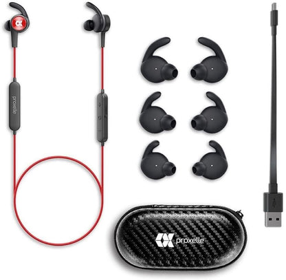 Proxelle Stereo Magnetic IPX5 Sweatproof In Ear Wireless Headset - Rhythmic - Cadence