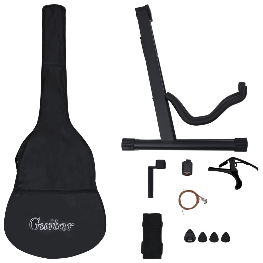 vidaXL 12 Piece Classical Guitar Beginner Set 4/4 39 (8 - 10 day delivery) - Rhythmic - Cadence