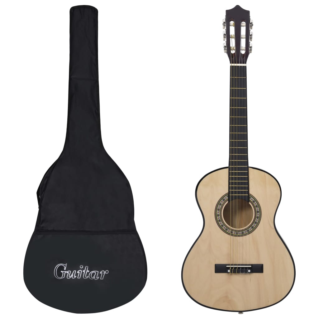 vidaXL Classical Guitar for Beginner with Bag 4/4 39" (8 - 10 day delivery) - Rhythmic - Cadence