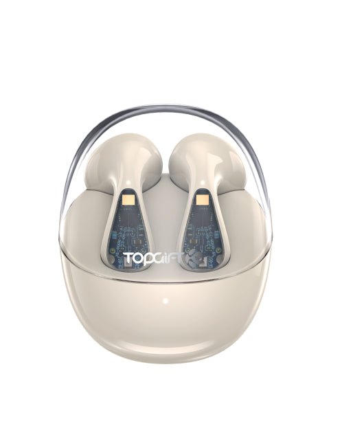 WYEWAVE Biege Design Wireless Earbuds - Rhythmic - Cadence