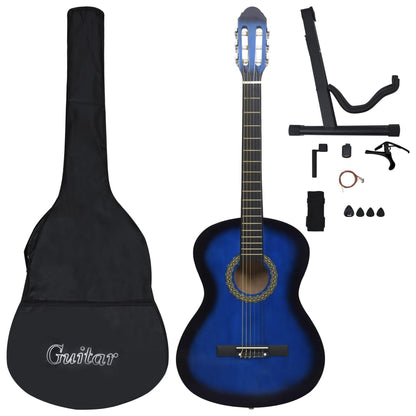 vidaXL 12 Piece Classical Guitar Beginner Set 4/4 39 (8 - 10 day delivery) - Rhythmic - Cadence