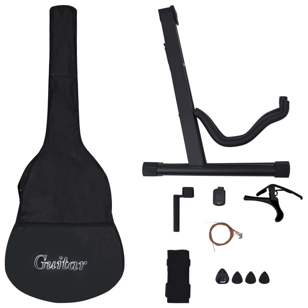 vidaXL 12 Piece Classical Guitar Beginner Set 4/4 39 (8 - 10 day delivery) - Rhythmic - Cadence