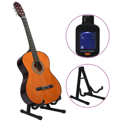vidaXL 12 Piece Classical Guitar Beginner Set 4/4 39 (8 - 10 day delivery) - Rhythmic - Cadence