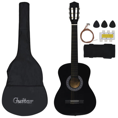 vidaXL 12 Piece Classical Guitar Beginner Set 4/4 39 (8 - 10 day delivery) - Rhythmic - Cadence