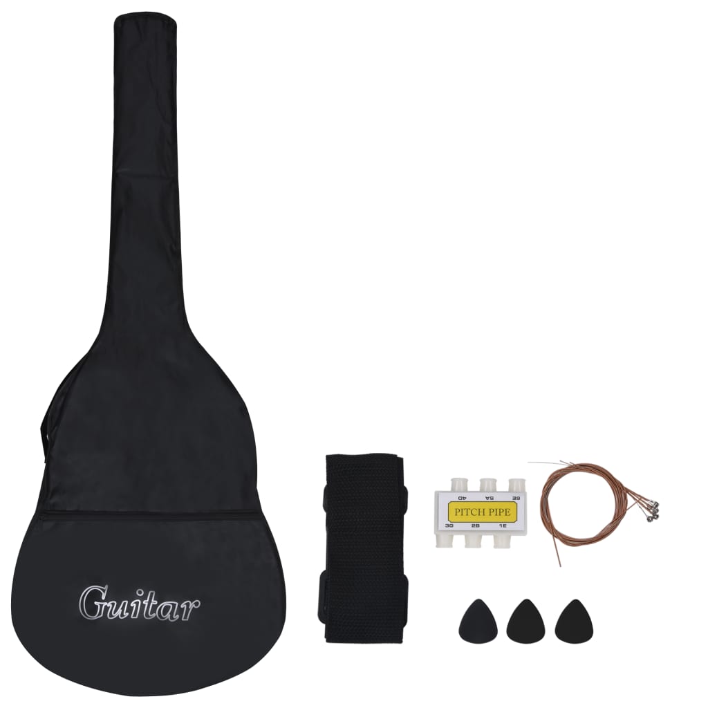 vidaXL 12 Piece Classical Guitar Beginner Set 4/4 39 (8 - 10 day delivery) - Rhythmic - Cadence