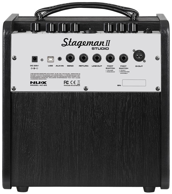 Stageman II AC - 60 Acoustic Amplifier - Rhythmic - Cadence