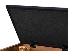 Donner DKB - 10 Keyboard Bench with Storage, Brown - Rhythmic - Cadence
