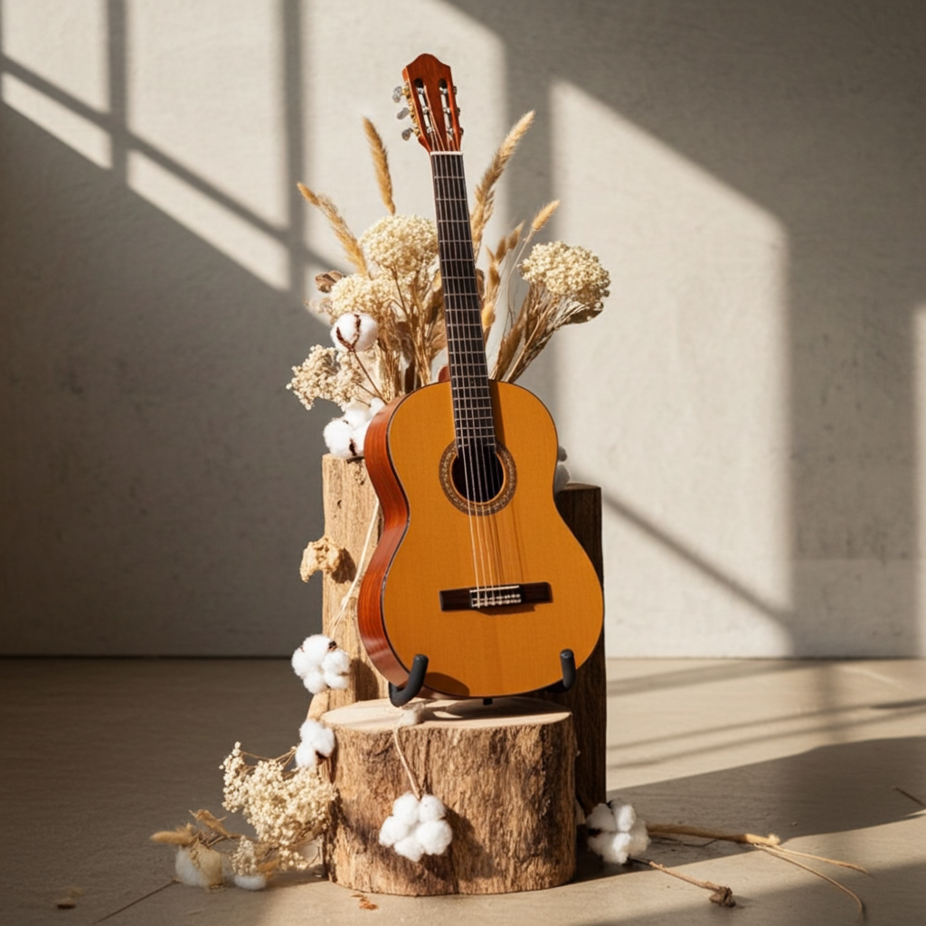 Yamaha C40II Classical Guitar Standard Package Featuring the C40 Classical Guitar, Electronic Tuner & Guitar Bag