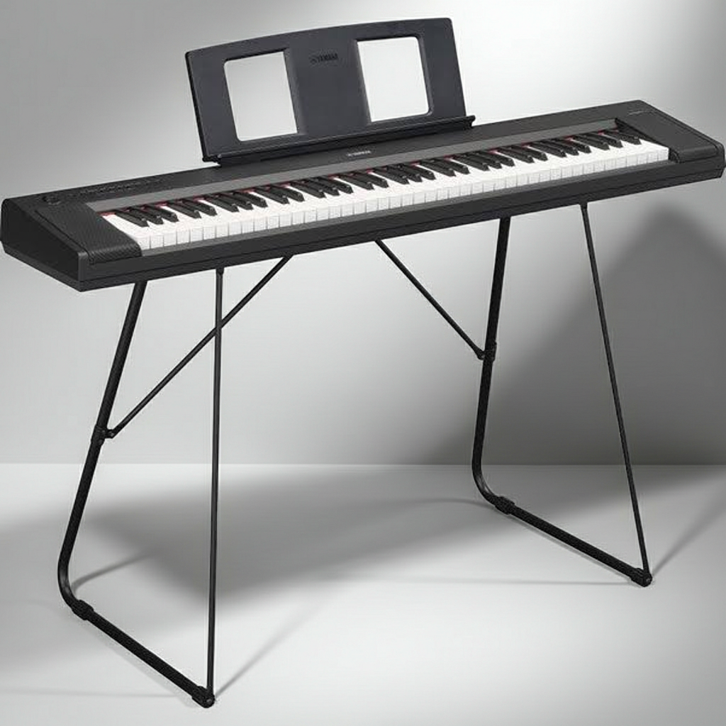 Yamaha NP-35 Keyboard Black including L-2C Stand