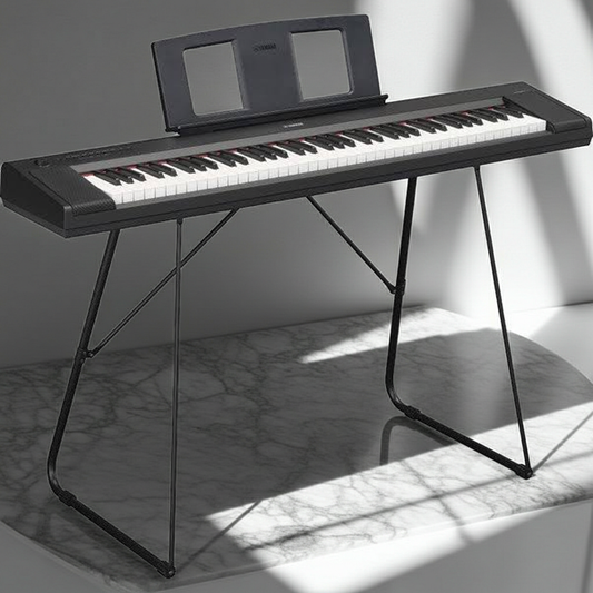 Yamaha NP-35 Keyboard Black including L-2C Stand