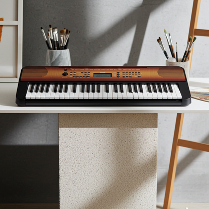 Yamaha PSR-E360 Keyboard - Maple including L-2C Stand