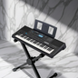Yamaha PSR-E473 Keyboard Black & Stand