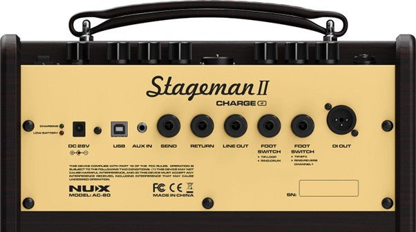 Stageman II AC - 80 Acoustic Amplifier - Rhythmic - Cadence