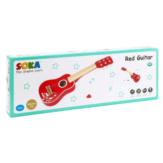SOKA RED GUITAR 1010106 - Rhythmic - Cadence