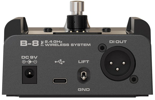 B - 8 Pedal Wireless System 2.4GHz - Rhythmic - Cadence