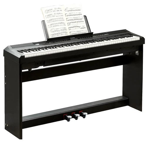 Donner DEP - 20 Portable Keyboard 88 - Key Weighted with Stand - Black - Rhythmic - Cadence