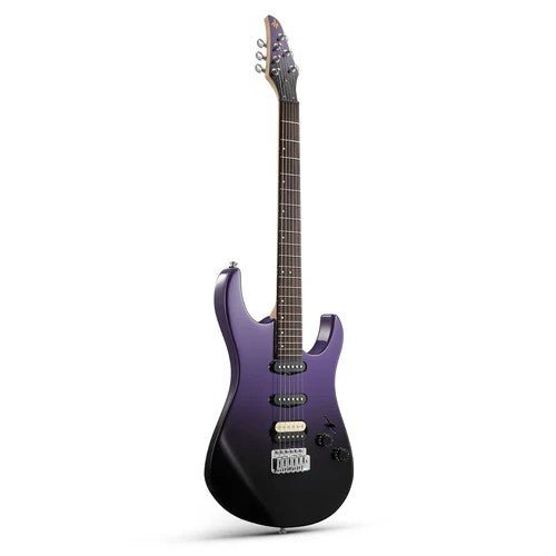 Donner DMT - 66 Electric Guitar with Ceramic Single - Coil - Midnight Purple Gradient - Rhythmic - Cadence