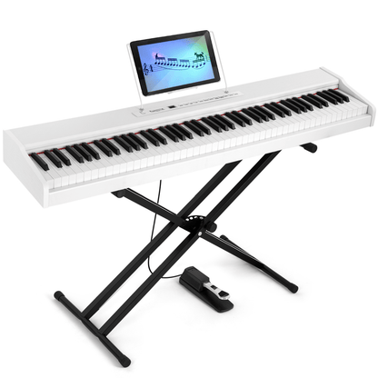 MUSTAR DIGITAL PIANO - WHITE - Rhythmic - Cadence