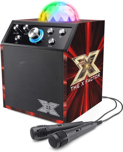 X Factor Disco Cube Speaker Printed TY6085A - Rhythmic - Cadence