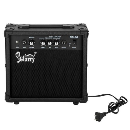 Glarry 20W Portable Electric Bass Amplifier - Perfect Sound for Beginners! - Rhythmic - Cadence
