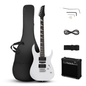 170 Model With 20W Electric Guitar Pickup Hsh Pickup Guitar Stereo Bag Harness Picks Rocker Connector Wrench Tool White - Rhythmic - Cadence