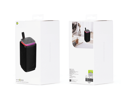 WYEWAVE 4D Deep Bass Wireless Speaker - Rhythmic - Cadence