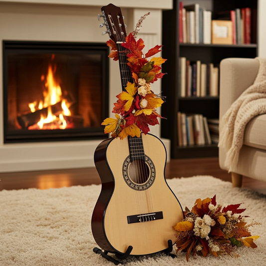 vidaXL Classical Guitar for Beginner and Kids with Bag 1/2 34" - Natural