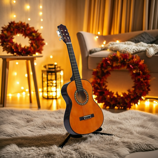 vidaXL Classical Guitar for Beginner and Kids with Bag 1/2 34"