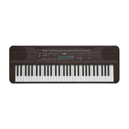 Yamaha PSR - E360 Keyboard - Dark Walnut - Rhythmic - Cadence