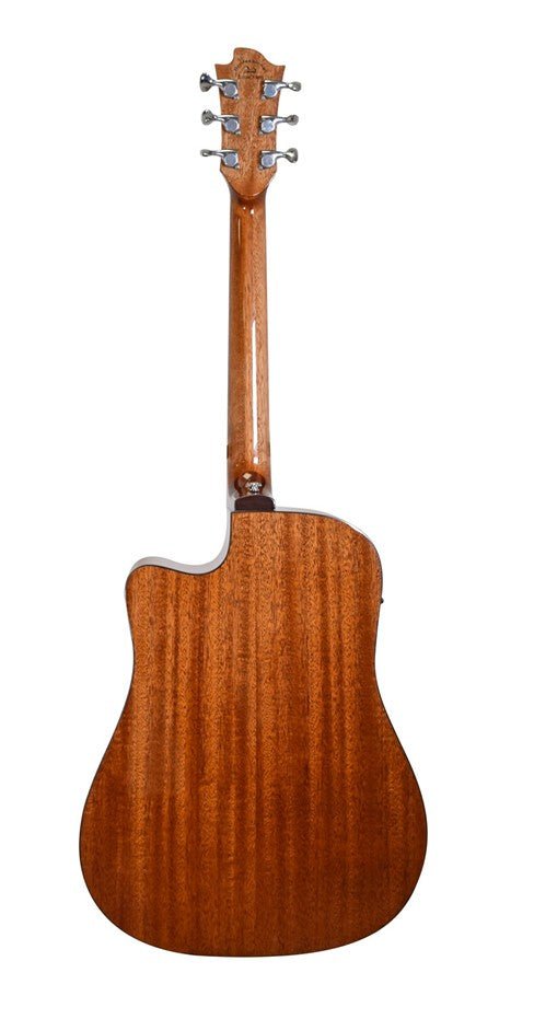 Sevinia Solid Top Series Electro - Acoustic Guitar - West Spruce Mahogany - Rhythmic - Cadence